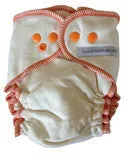 sustainablebabyish Overnight Bamboo Fleece Fitted Cloth Diapers