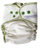 sustainablebabyish Overnight Bamboo Fleece Fitted Cloth Diapers