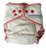sustainablebabyish Overnight Bamboo Fleece Fitted Cloth Diapers