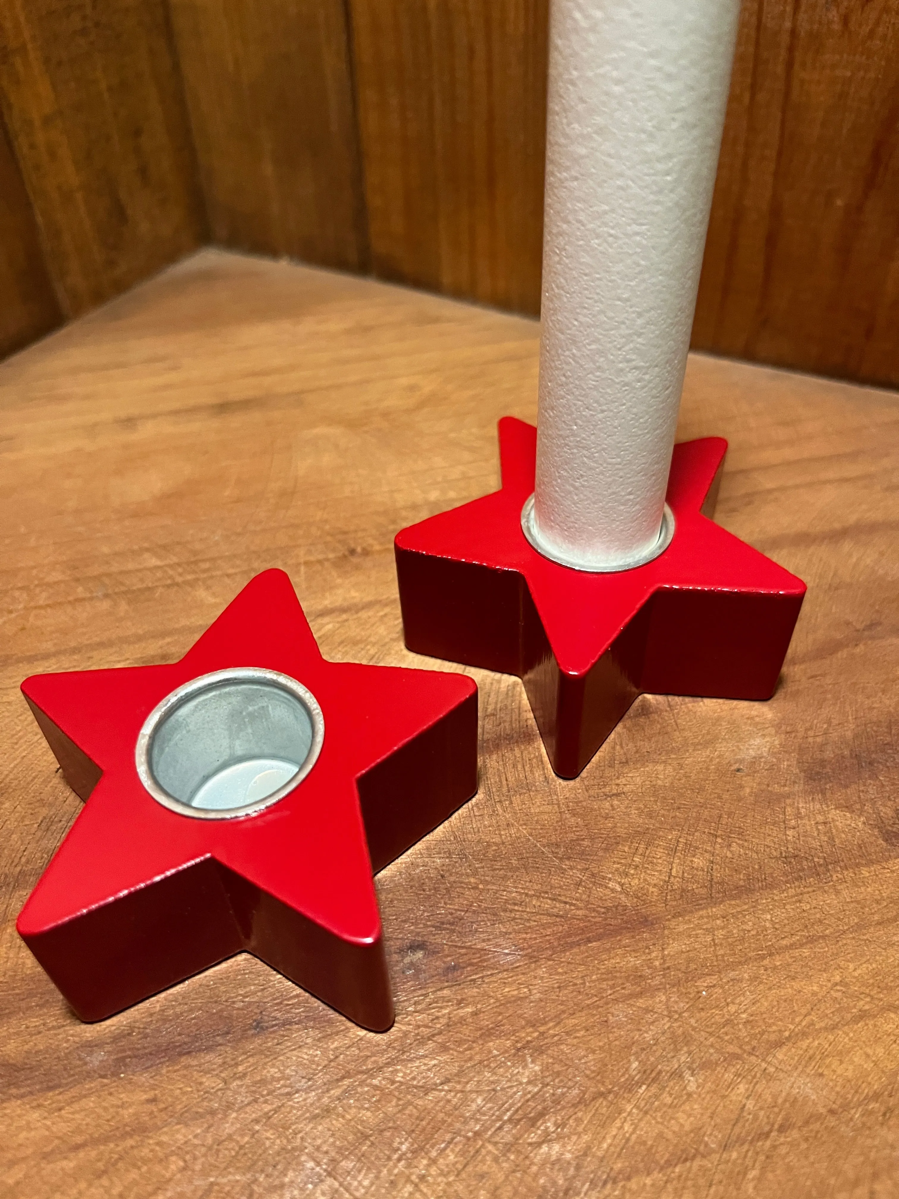 Swedish Candle Holders: Stars