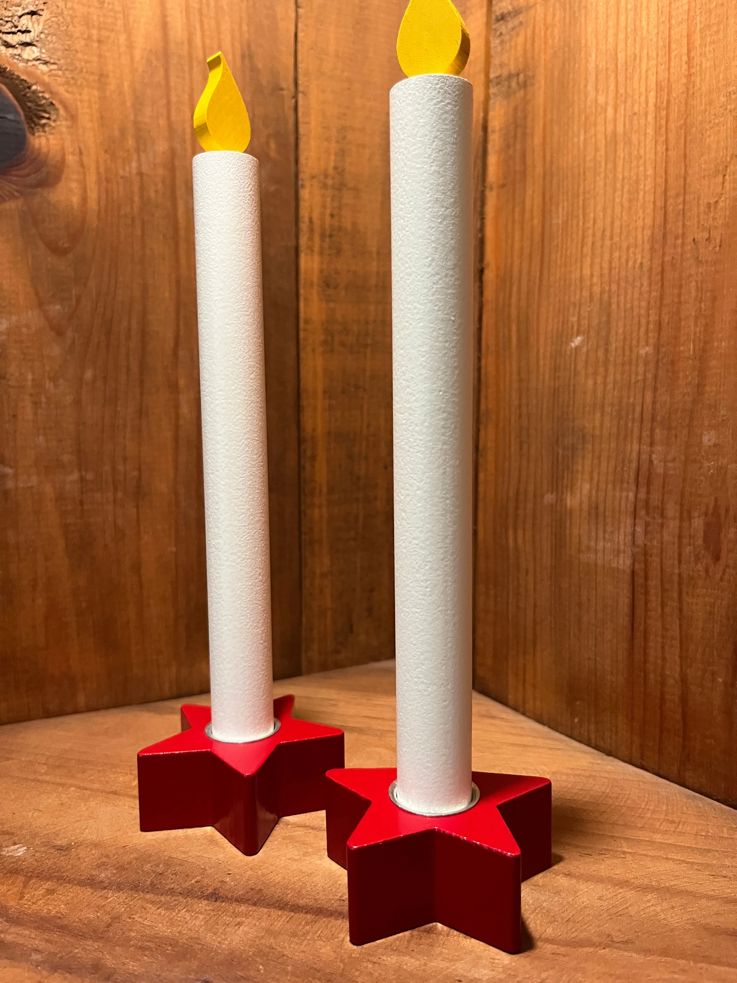 Swedish Candle Holders: Stars