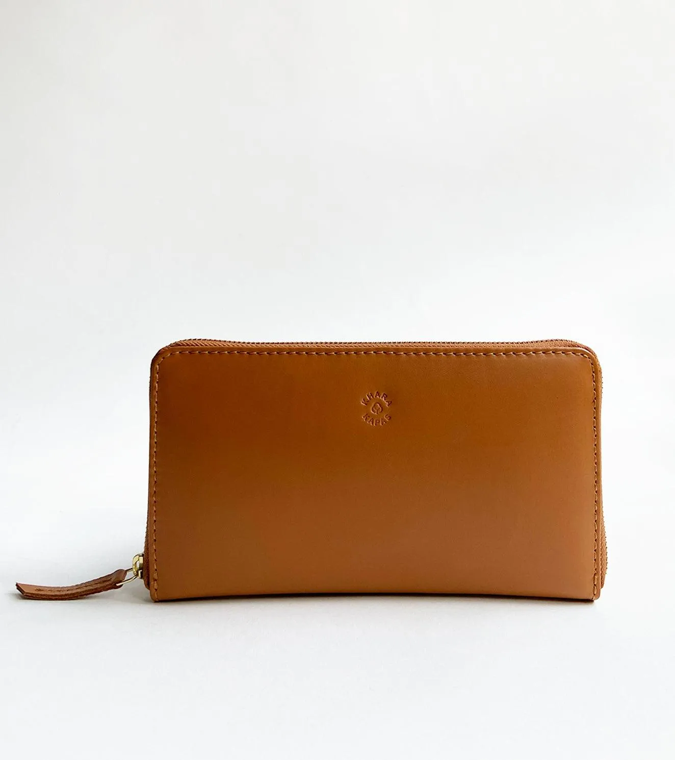 Tan chestnut wallet