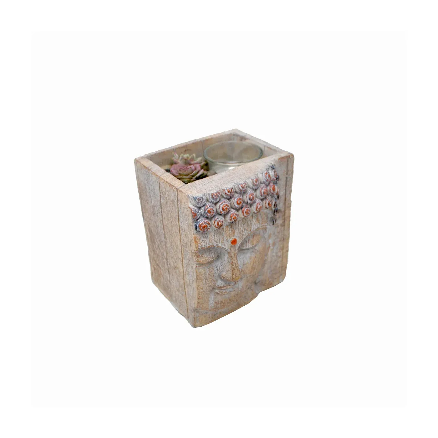 Tea Light Pot Buddha