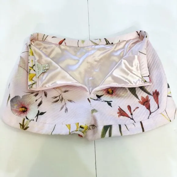 Ted Baker Sabele Botanical Bloom Print Shorts