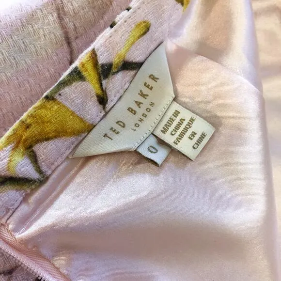 Ted Baker Sabele Botanical Bloom Print Shorts