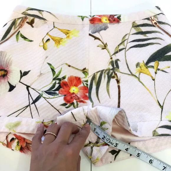 Ted Baker Sabele Botanical Bloom Print Shorts