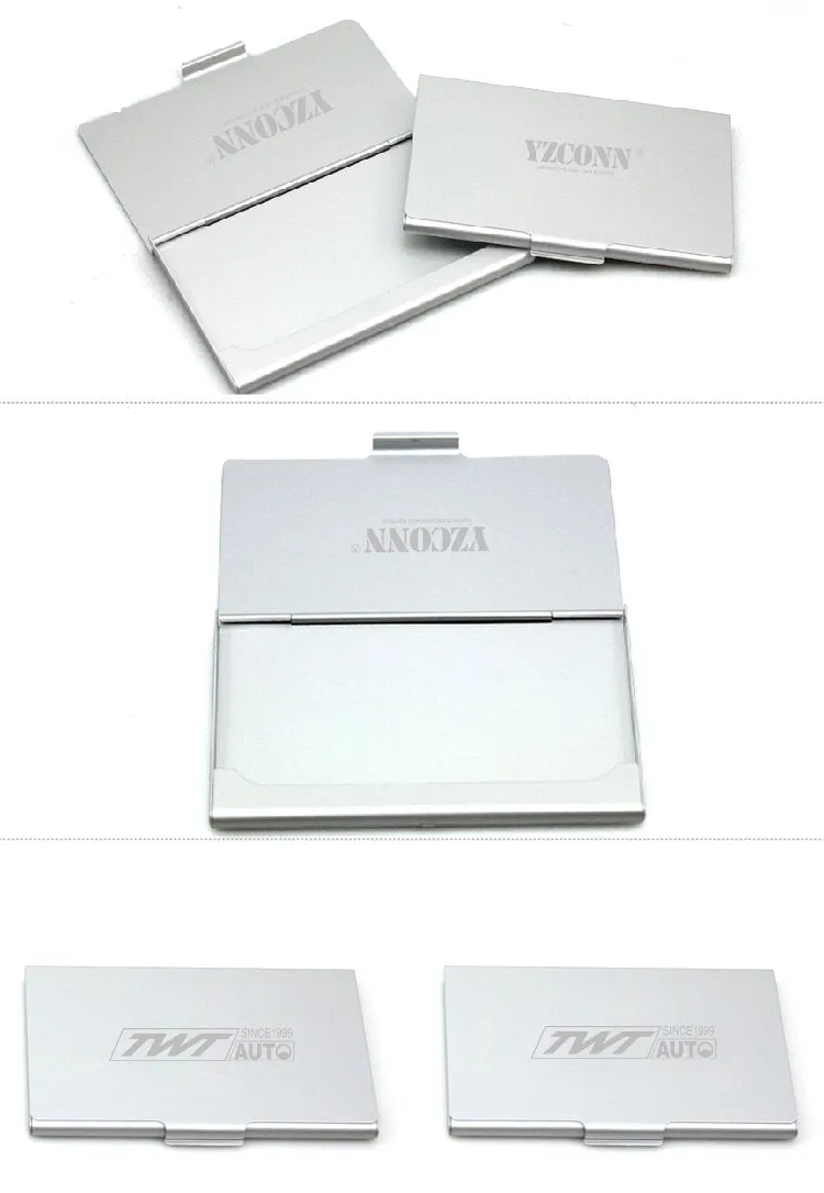 Thin Aluminum Card Case