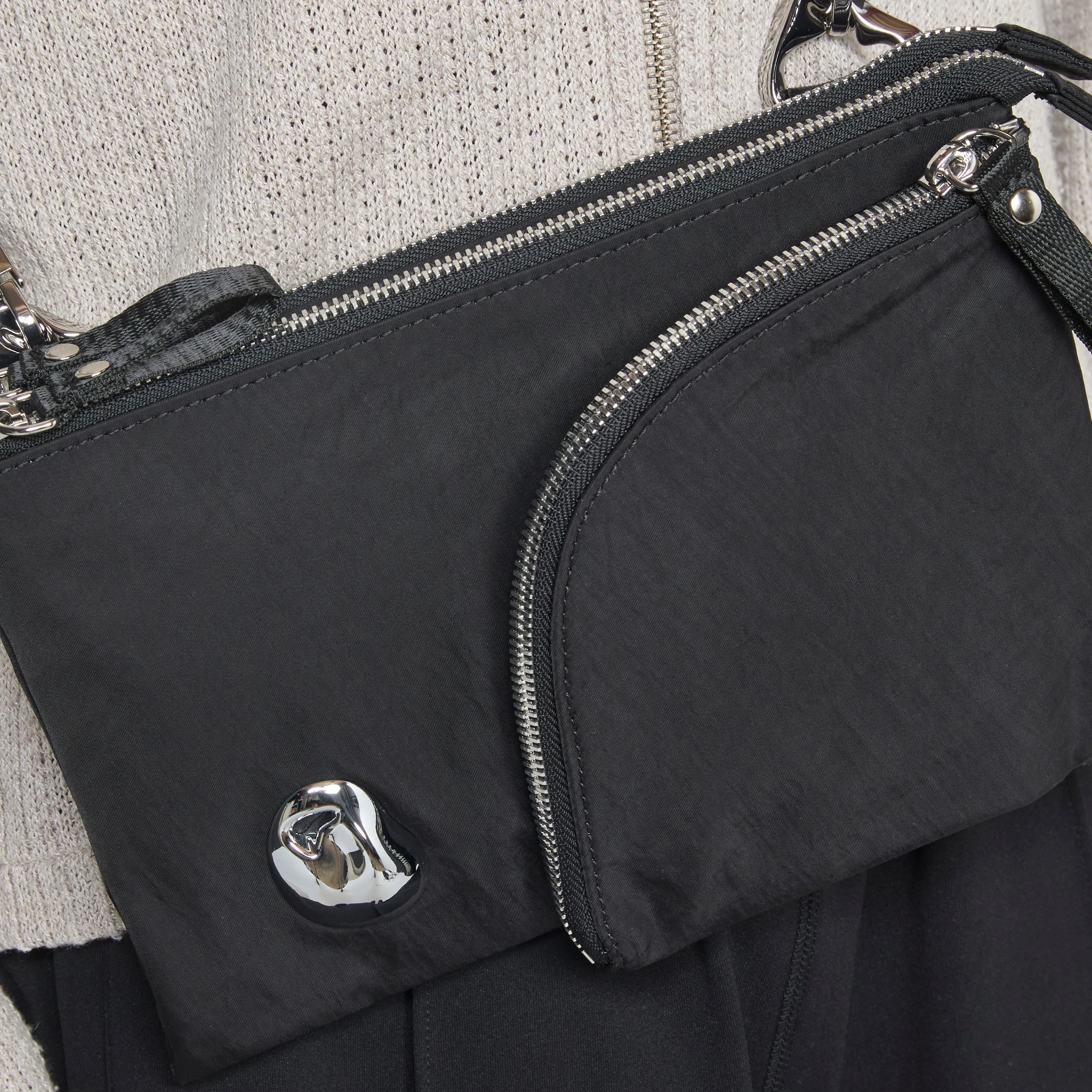 Tool Bag Black | Chrome