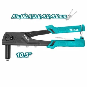 Total 10.5" Hand Riveter with Aluminum Alloy Body - THT32105