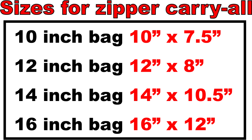 Train 2 Zipper Carry-all