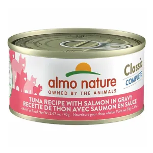 Tuna  w Salmon in Gravy