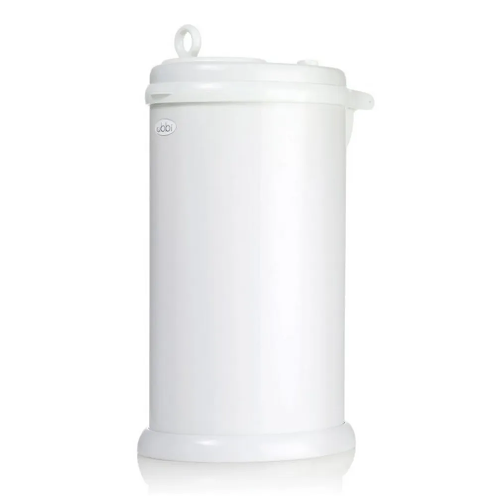 Ubbi Nappy Pail - White