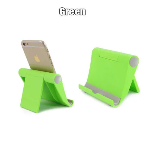 Universal Adjustable Portable Desk Tablet Stand Holder for All Smart-Phone iPad Air red