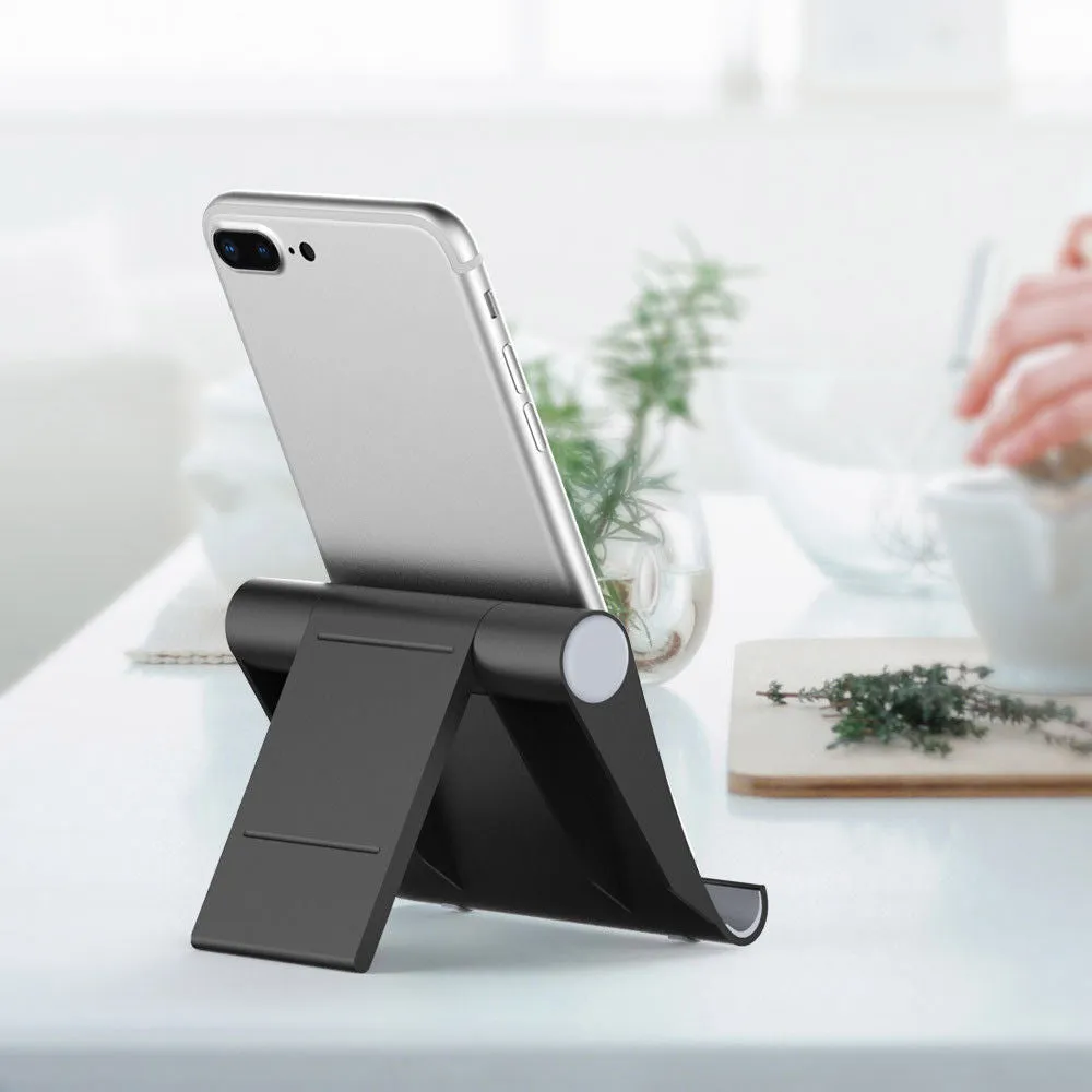 Universal Adjustable Portable Desk Tablet Stand Holder for All Smart-Phone iPad Air red