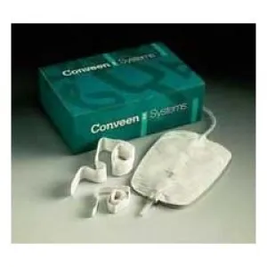 Urinary Leg Bag Conveen® Security  Anti-Reflux Valve Sterile 1500 mL Polyethylene / Flocked