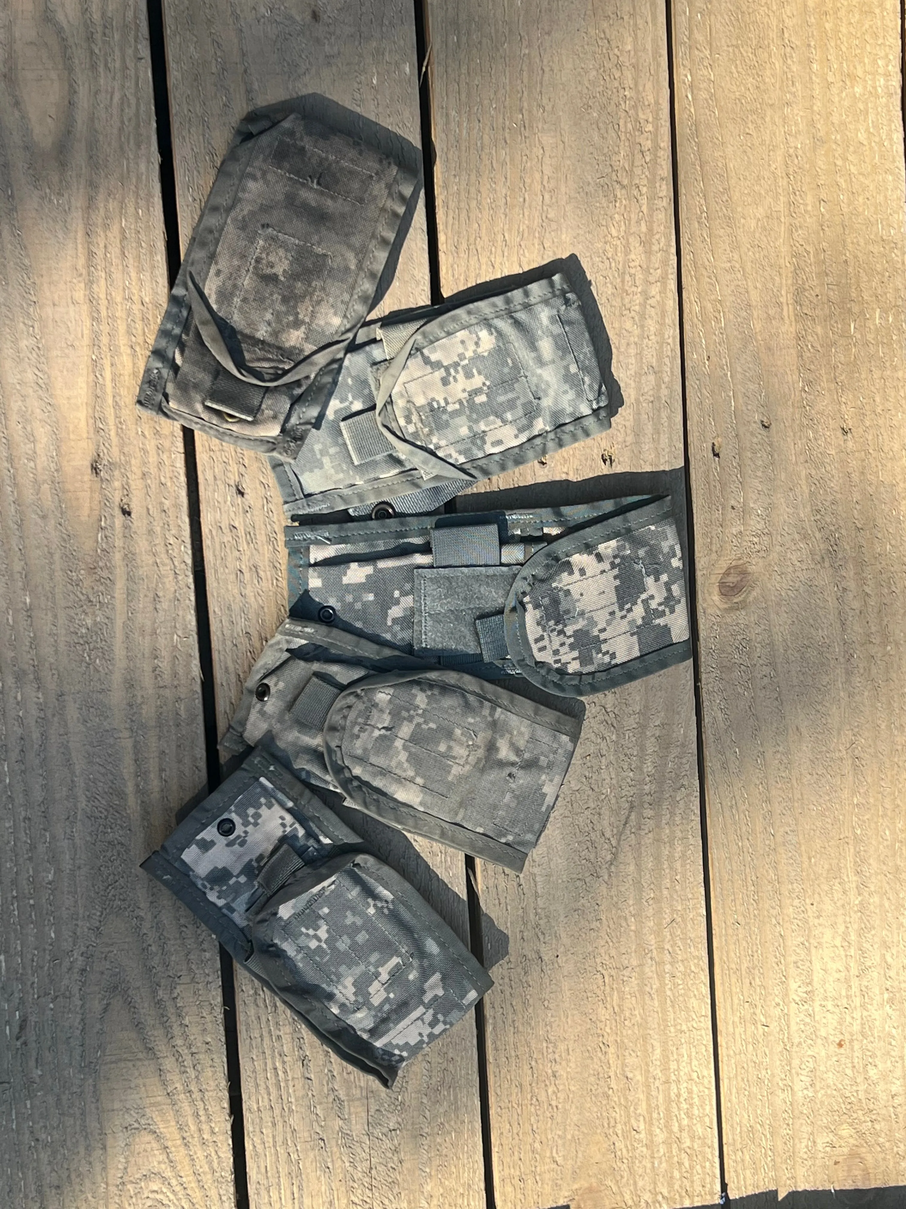 US ARMY/MARINE Rifle Double Magazine Pouches