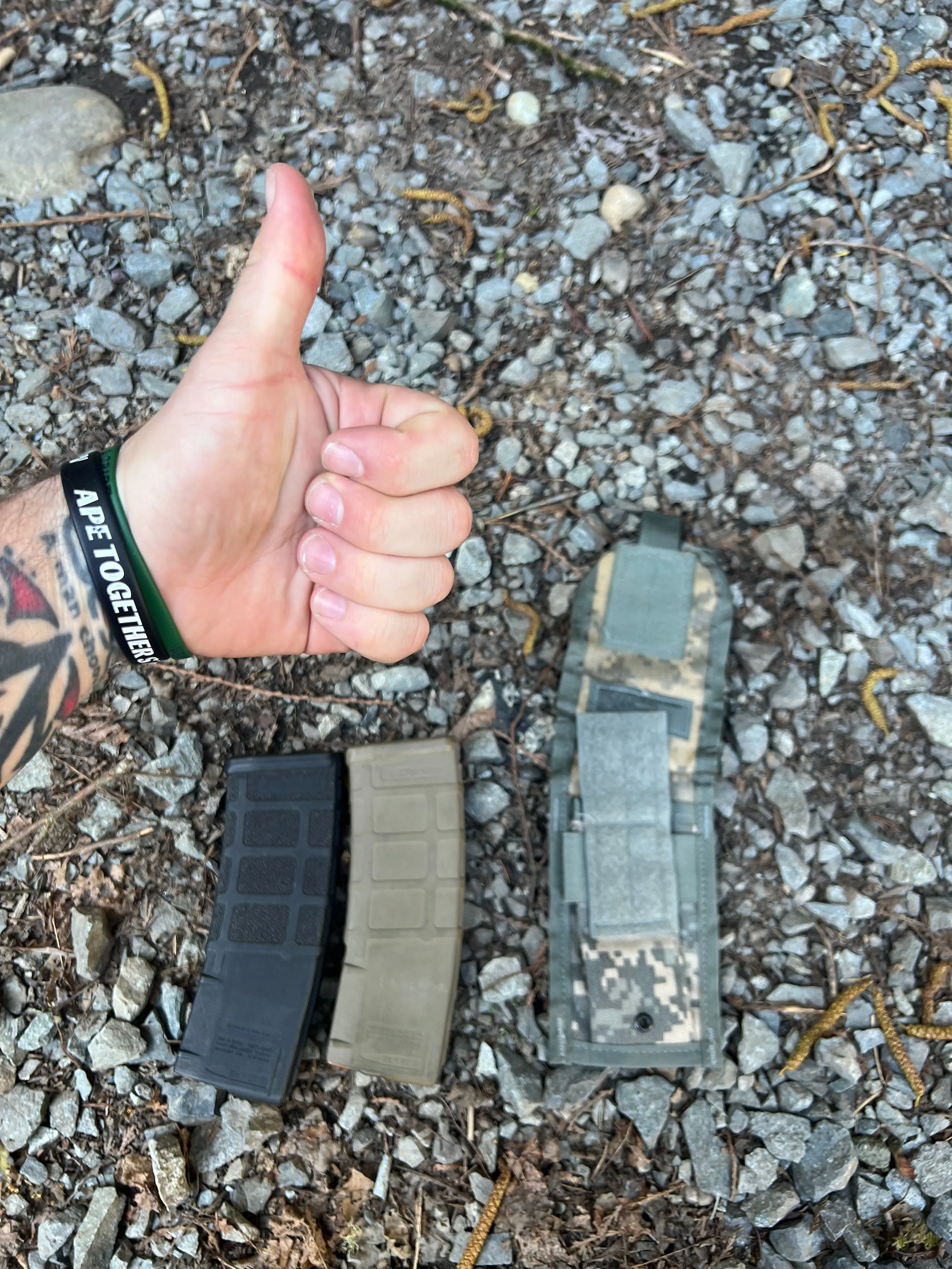 US ARMY/MARINE Rifle Double Magazine Pouches
