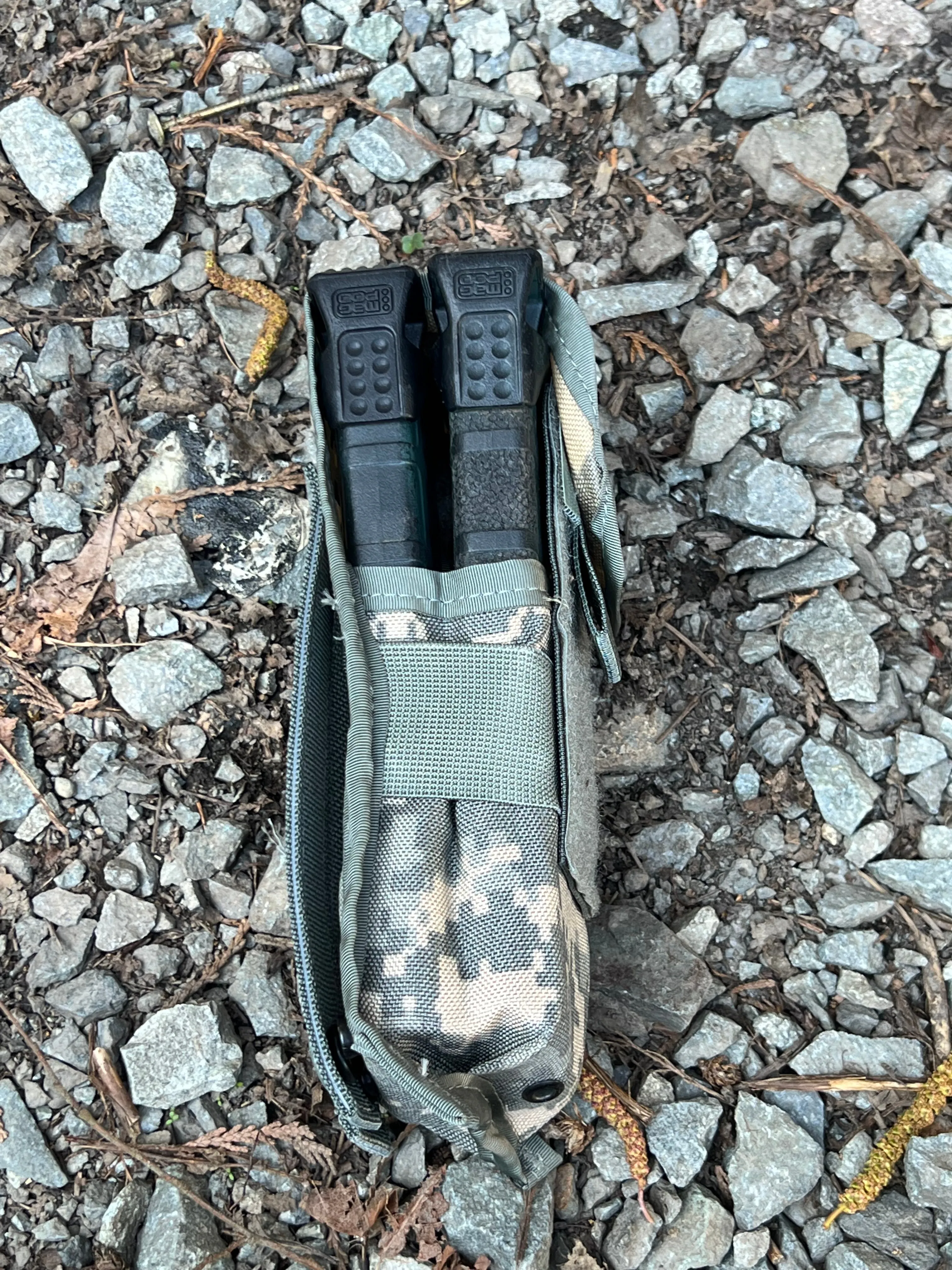 US ARMY/MARINE Rifle Double Magazine Pouches
