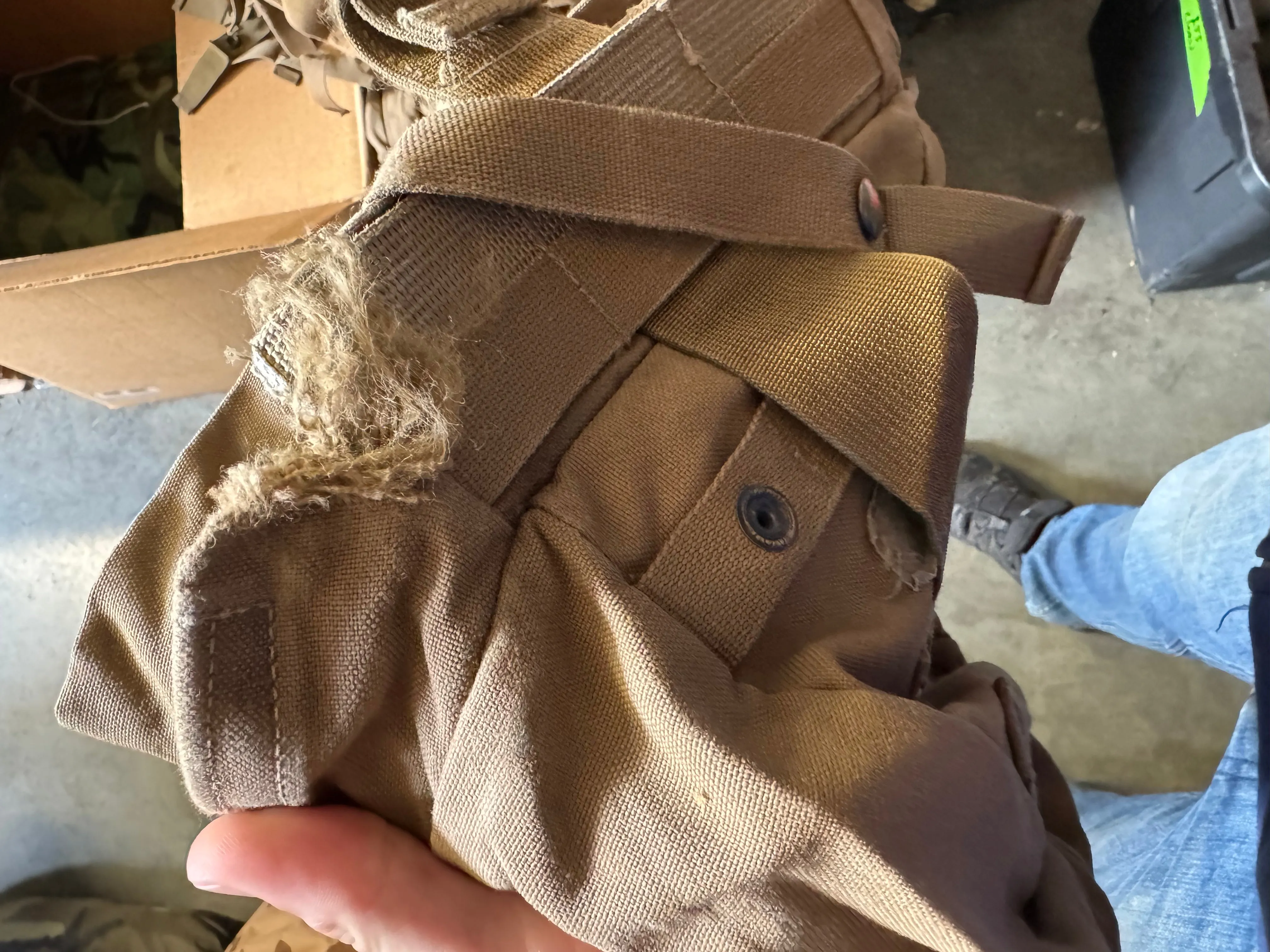 USMC ISSUE DUMP POUCH