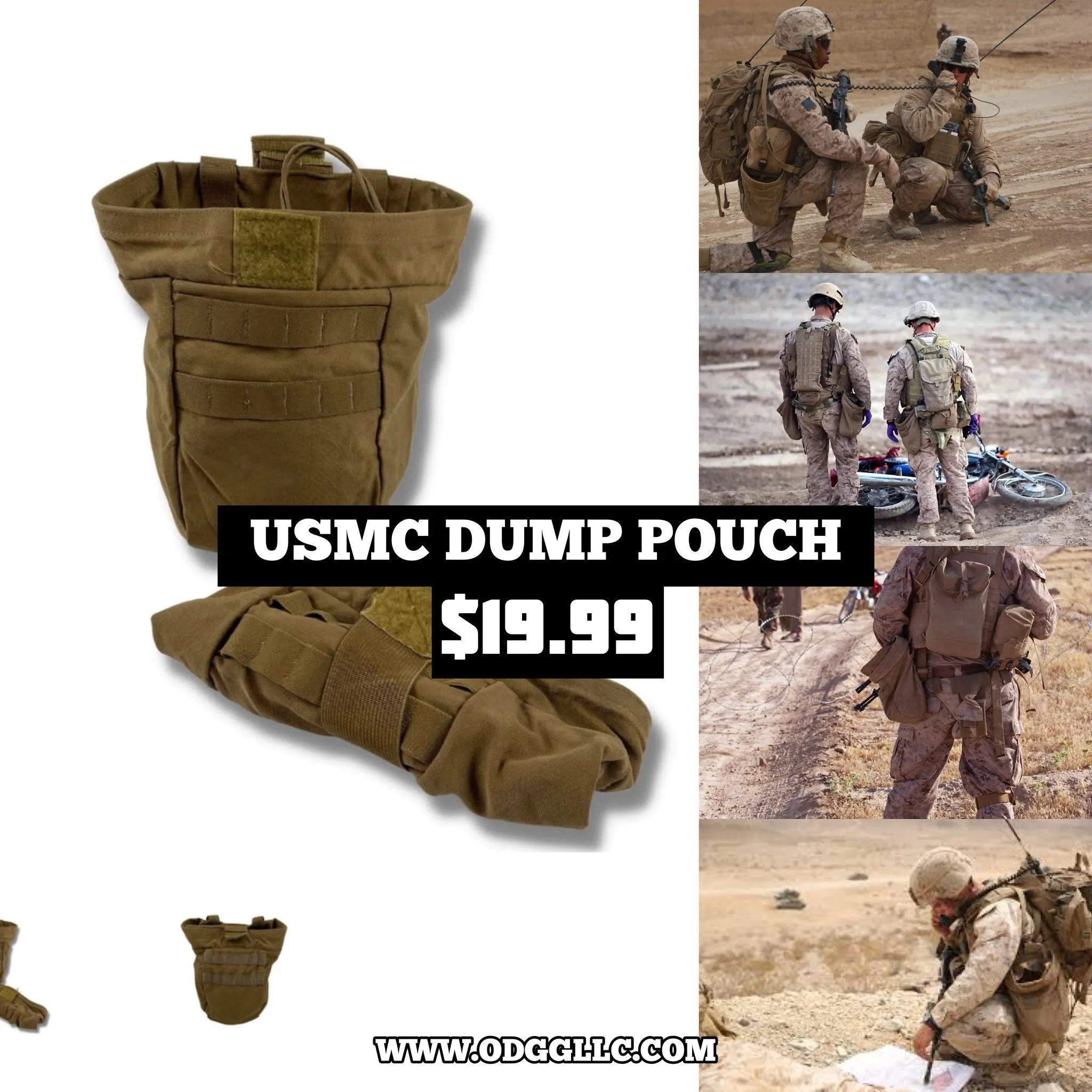 USMC ISSUE DUMP POUCH