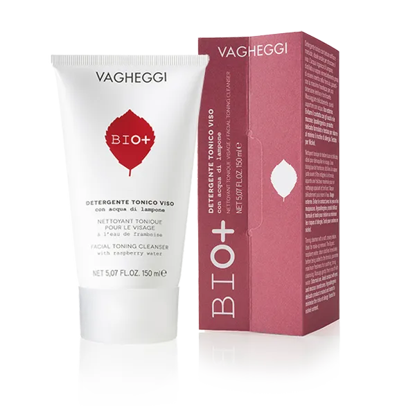VAGHEGGI BIO  Facial Toning Cleanser with Raspberry Water 150ml