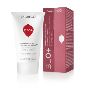 VAGHEGGI BIO  Facial Toning Cleanser with Raspberry Water 150ml