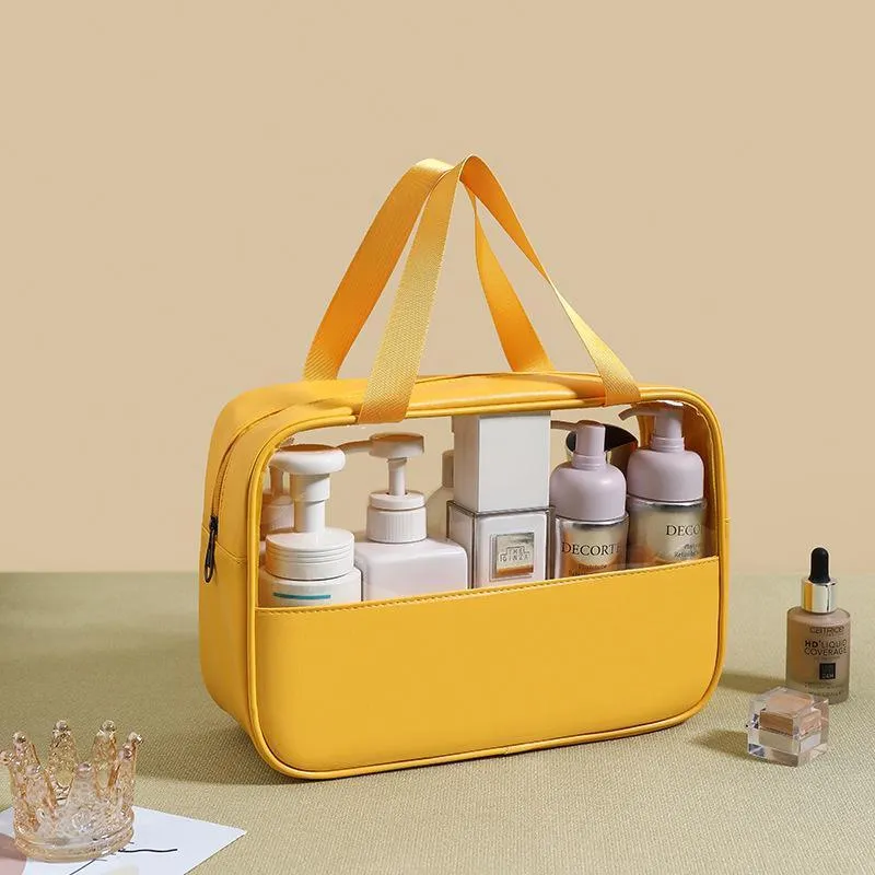 Versatile Clear Makeup Bag Set 5Colours 3PCS