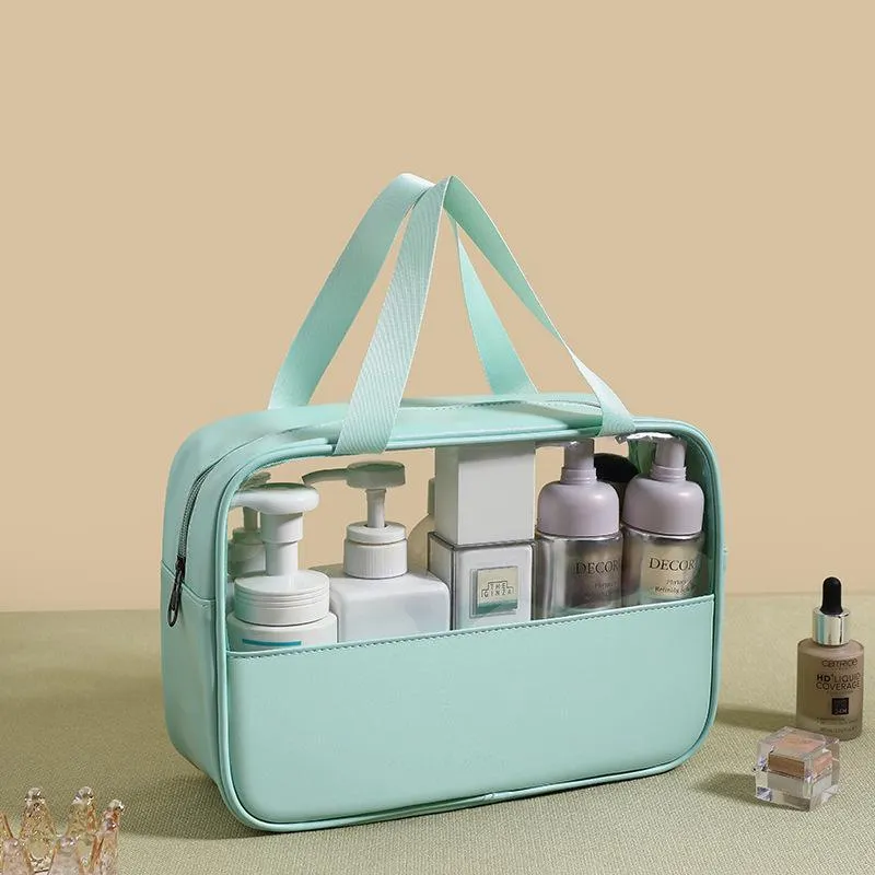 Versatile Clear Makeup Bag Set 5Colours 3PCS