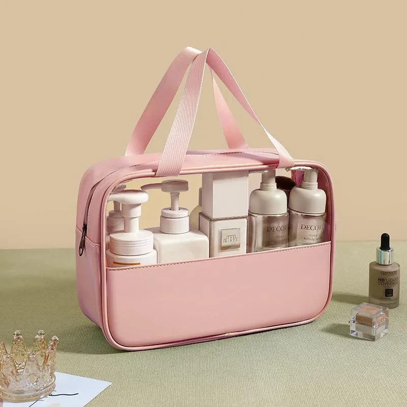 Versatile Clear Makeup Bag Set 5Colours 3PCS