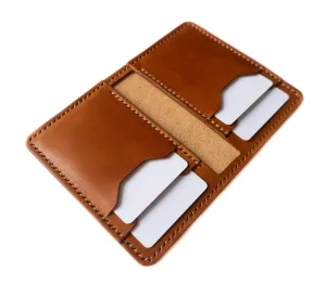 Vertical Wallet - Buck Brown