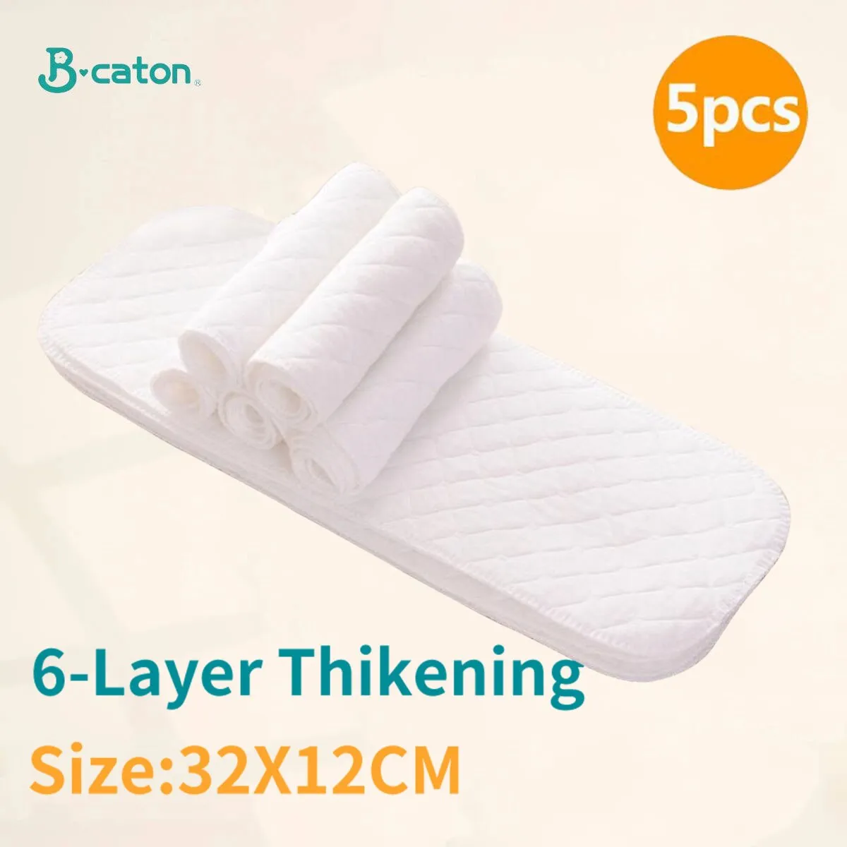 Washable Reusable Baby Diapers Cotton | Baby Nappies Diaper Reusable