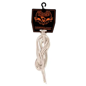 WHITE MP7910 White Replacement Leather Side Lacing 72 Inch Long