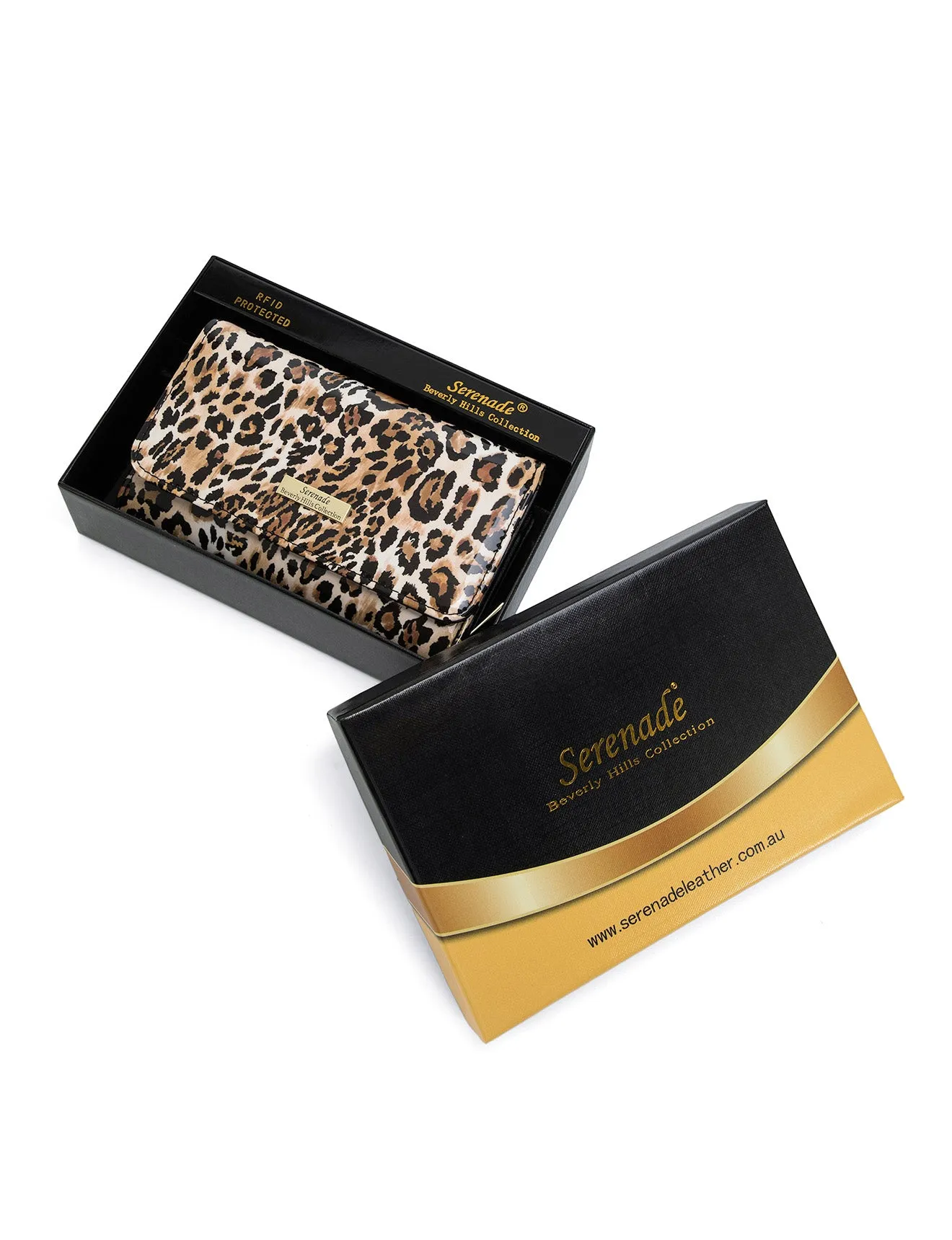 WILD CAT MED LEATHER RFID WALLET- WSN8802