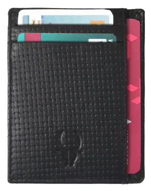 WILDHORN®Genuine Leather Card Case for Mens