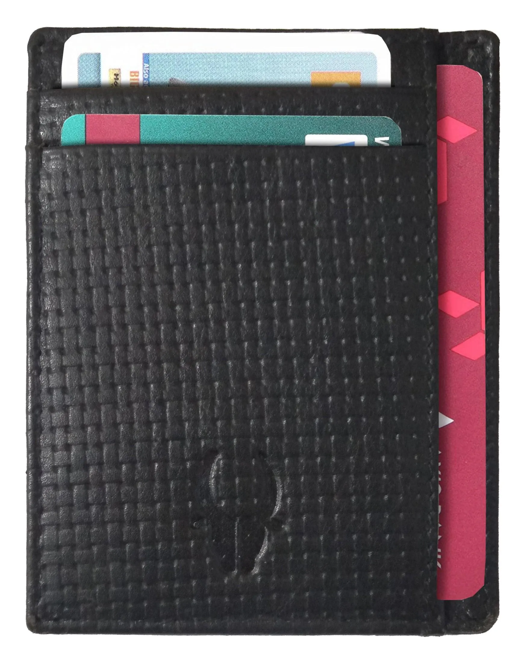 WILDHORN®Genuine Leather Card Case for Mens