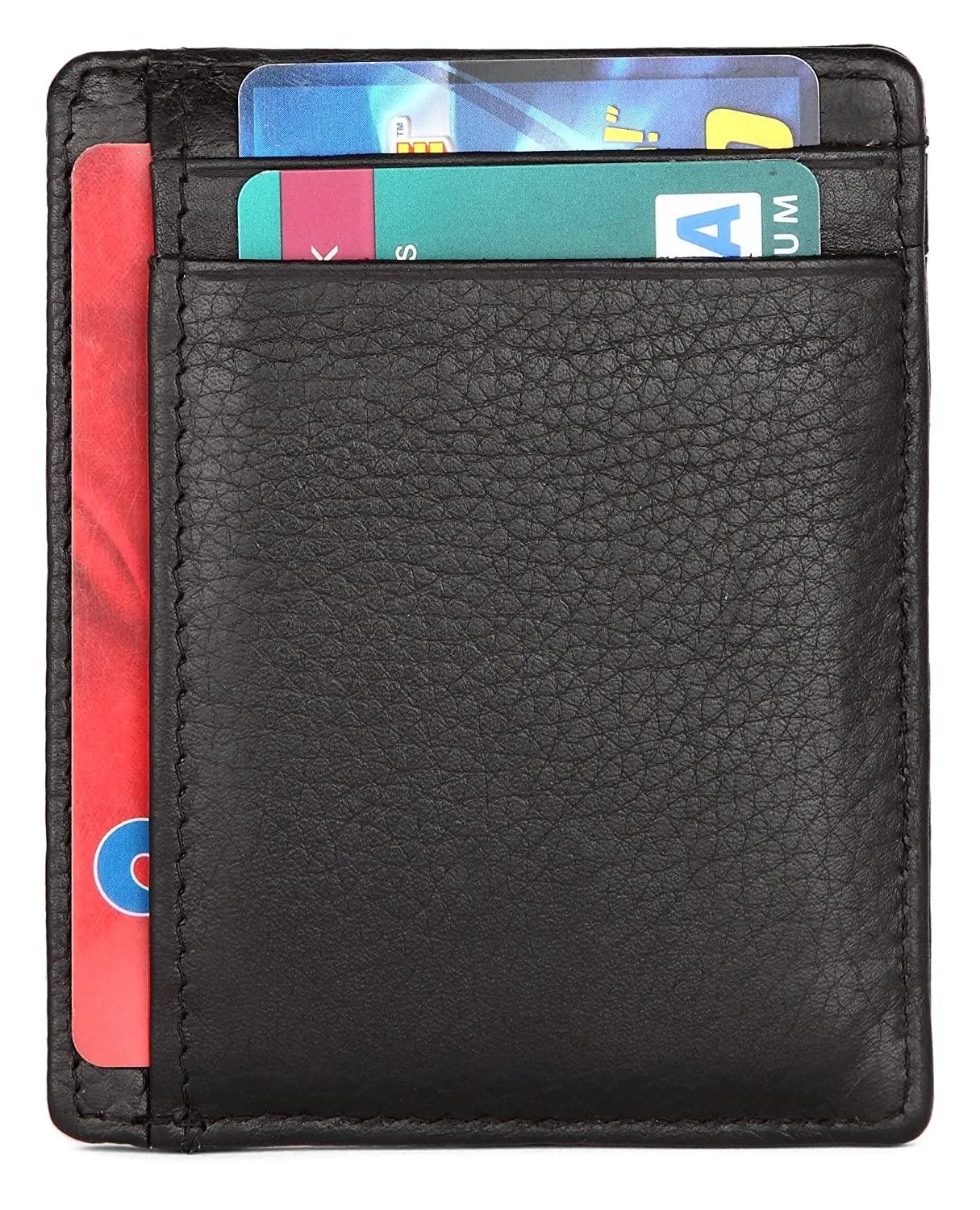 WILDHORN®Genuine Leather Card Case for Mens