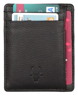 WILDHORN®Genuine Leather Card Case for Mens