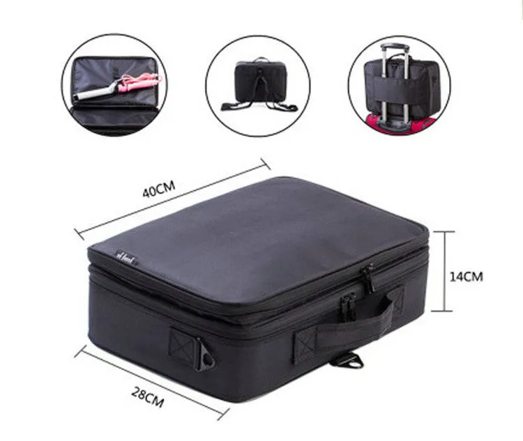 Women High Quality Professional Makeup Organizer Bolso Mujer Cosmetic Case Large Capacity Storage Bag Disassembly Suitcases