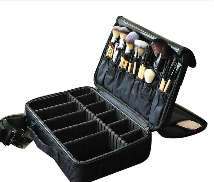 Women High Quality Professional Makeup Organizer Bolso Mujer Cosmetic Case Large Capacity Storage Bag Disassembly Suitcases