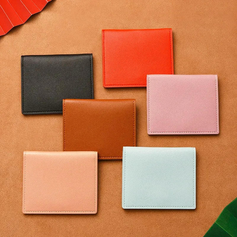 Women Men Credit Card Bag Ultra-thin Small Bank Card Driver's License Card Holder Wallet Male