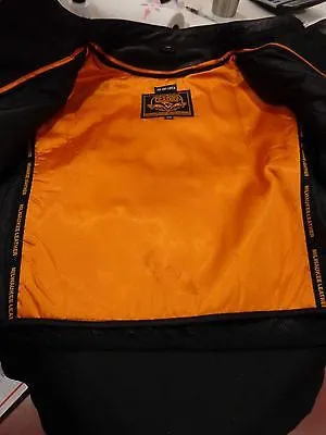 WOMEN'S MOTORCYCLE SCOTTER VENTED W/BACK STRETCH JACKET W/2 GUN POCKETS