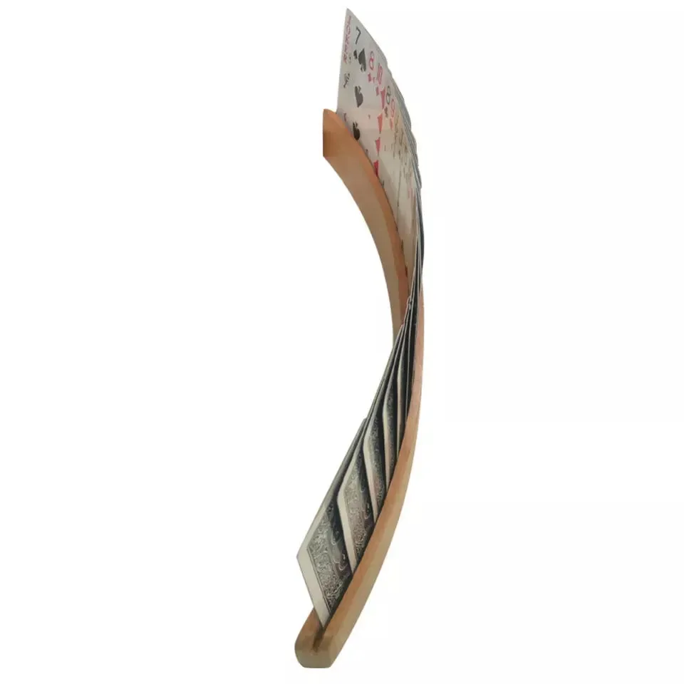 Wooden Arc Card Holder