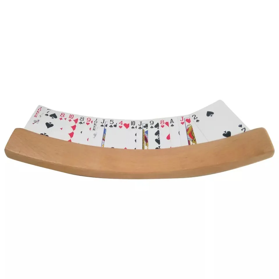 Wooden Arc Card Holder