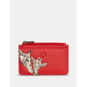 Yoshi Mothers Pride Red Leather Card Holder