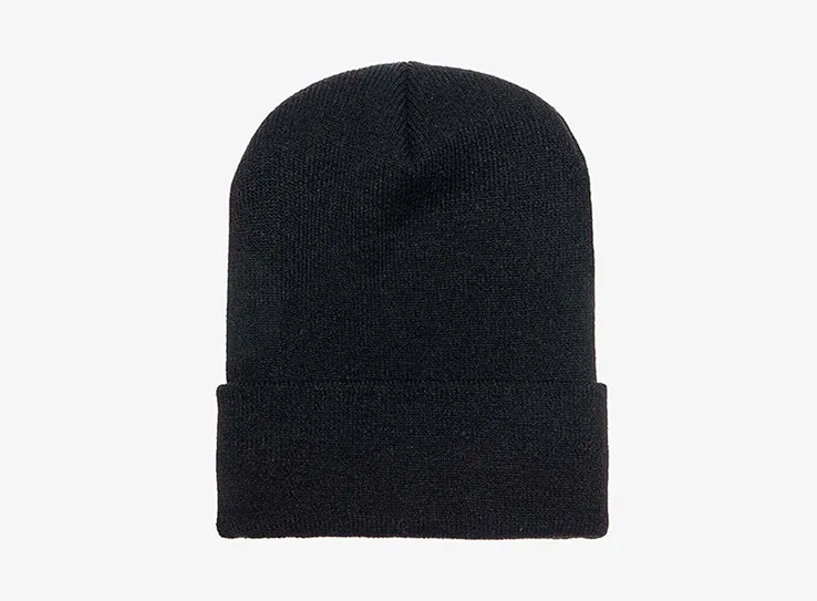 Yupoong - Fold Up Beanie - Black