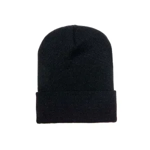 Yupoong - Fold Up Beanie - Black