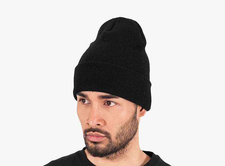 Yupoong - Fold Up Beanie - Black